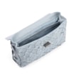 Bolsa De Ombro Pirarucu Couro Azul - imagem 4