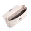 Bolsa De Ombro Pirarucu Couro Off White - imagem 4