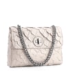 Bolsa De Ombro Pirarucu Couro Off White - imagem 2