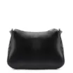 Bolsa De Ombro Pirarucu Couro Preto - imagem 3