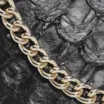 Bolsa De Ombro Pirarucu Preto - imagem 6