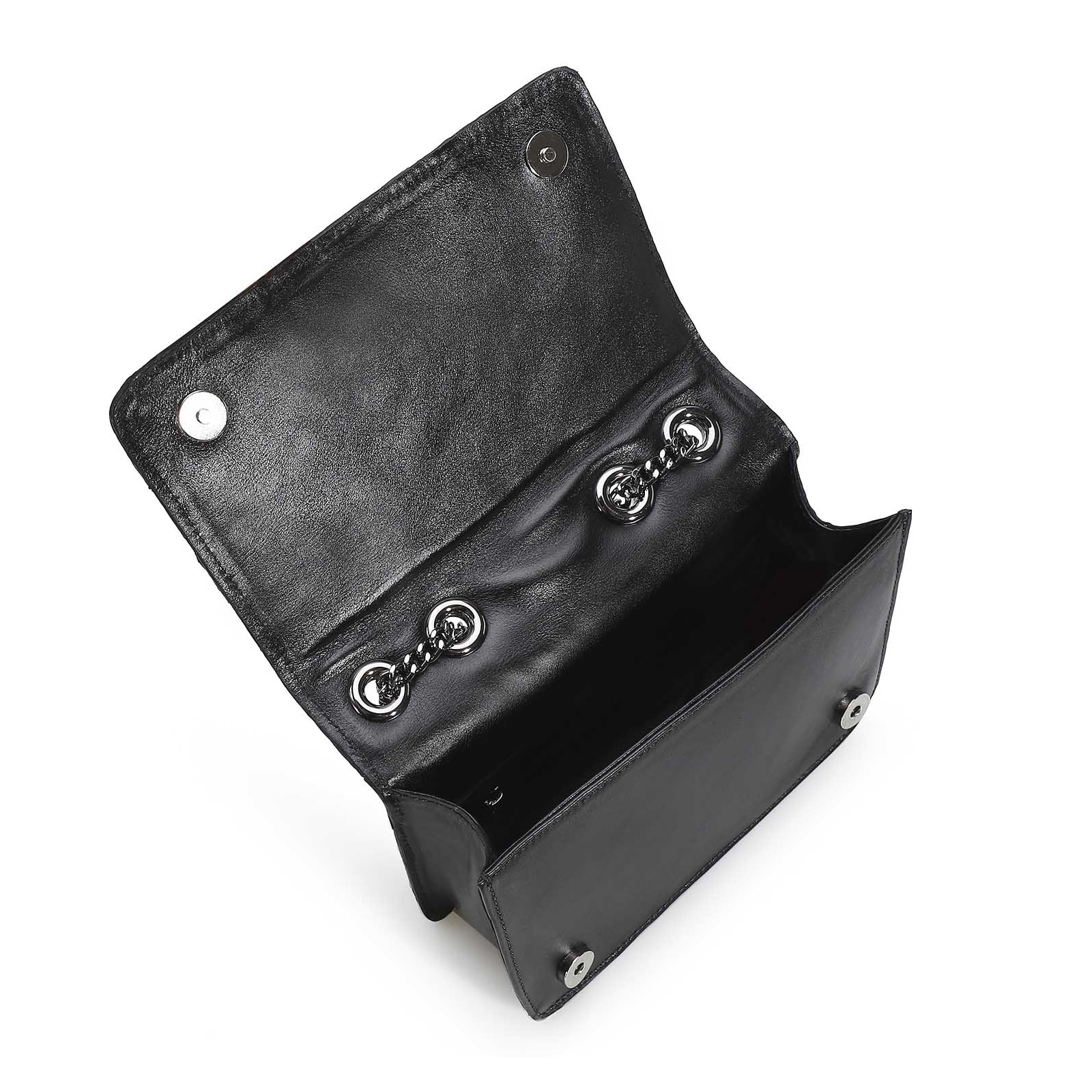 Bolsa De Ombro Pirarucu Preto