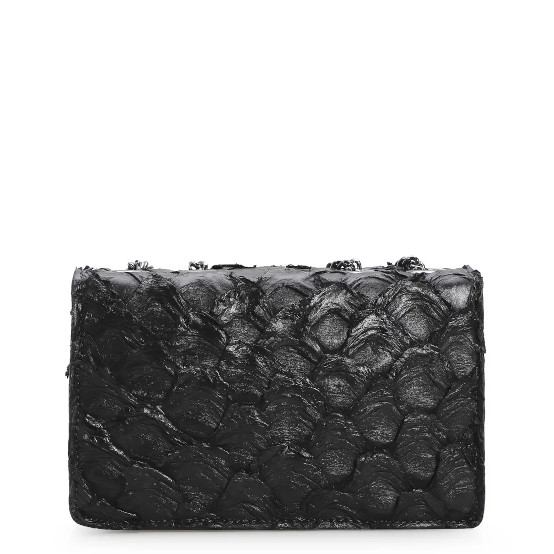 Bolsa De Ombro Pirarucu Preto - foto 3