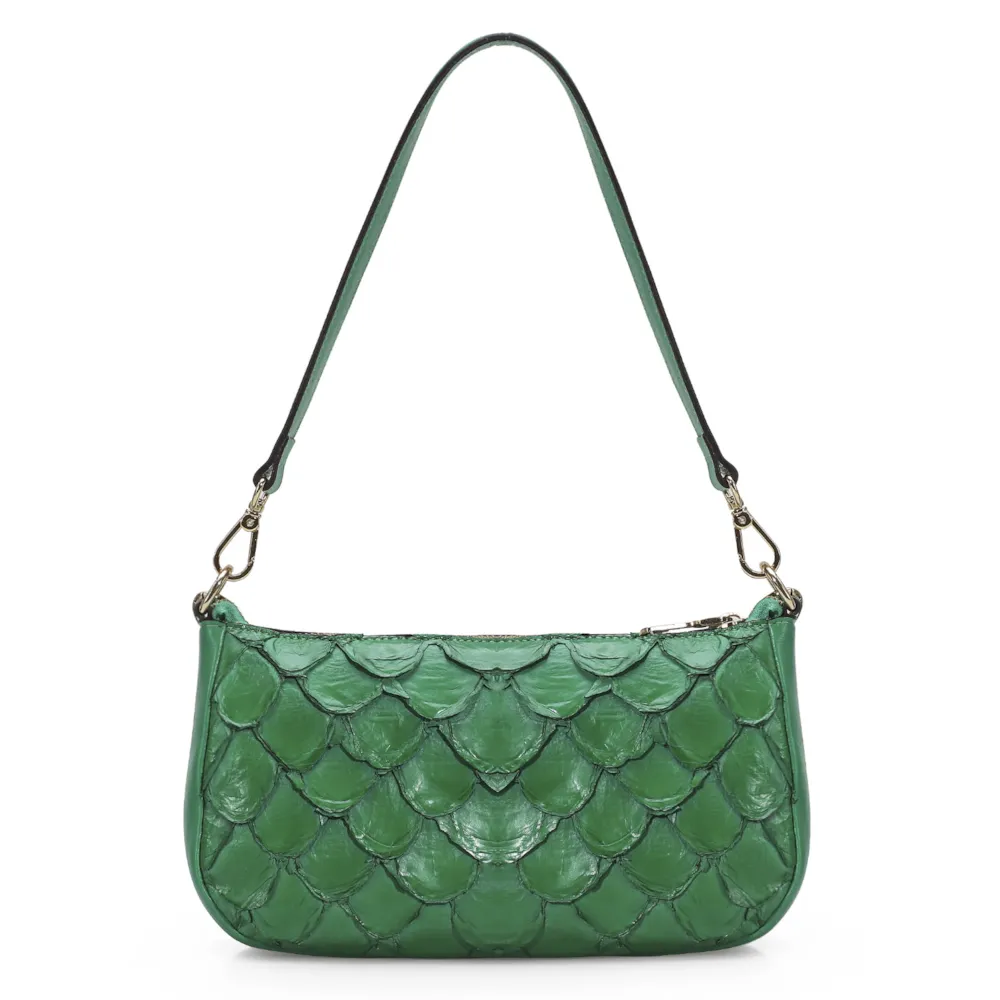 Bolsa De Ombro Pirarucu Verde - imagem 4