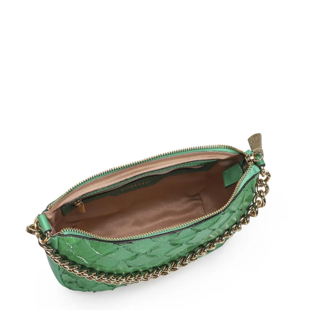 Bolsa De Ombro Pirarucu Verde - imagem 5