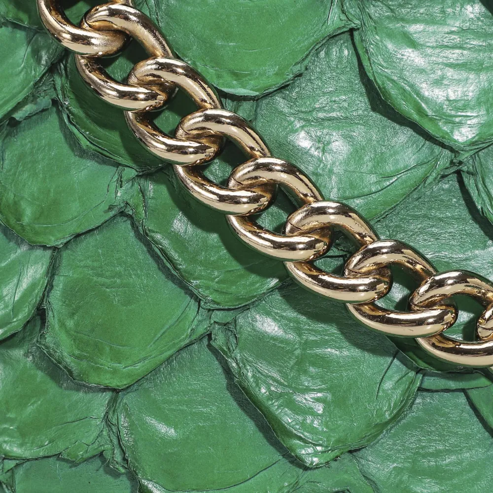 Bolsa De Ombro Pirarucu Verde - imagem 7