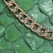 Bolsa De Ombro Pirarucu Verde - imagem 7