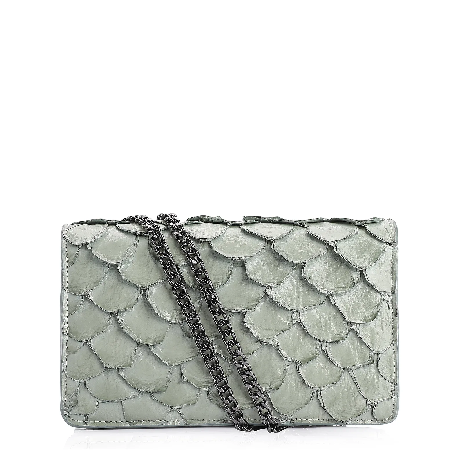 Bolsa De Ombro Pirarucu Verde