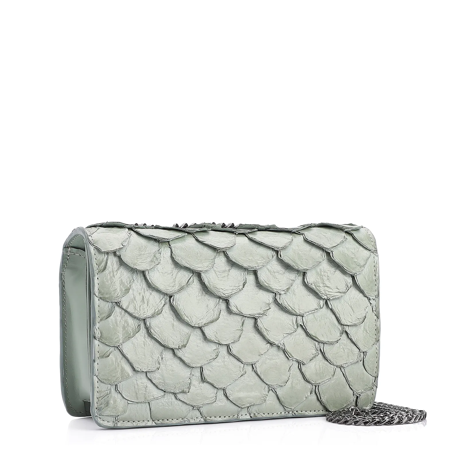 Bolsa De Ombro Pirarucu Verde