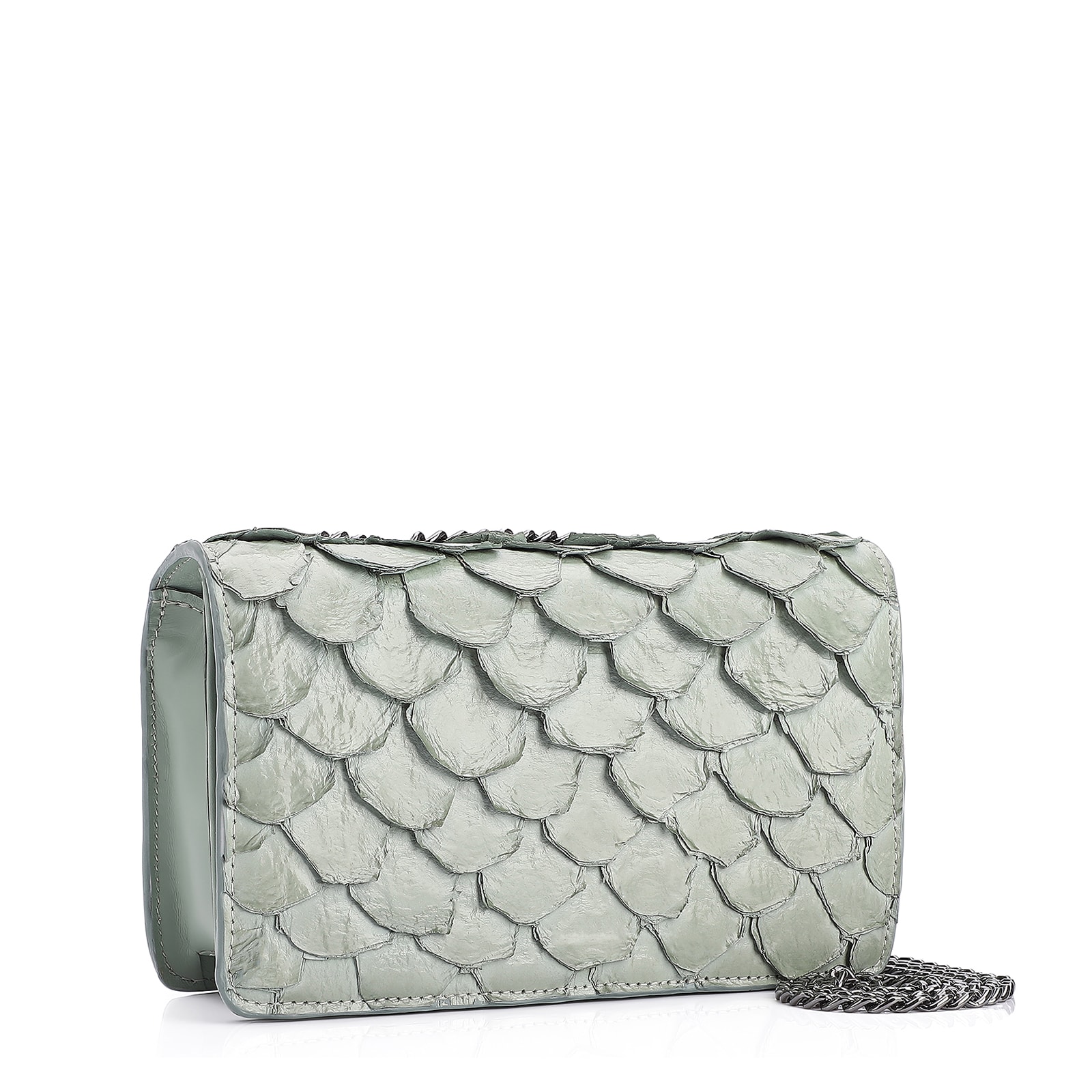 Bolsa De Ombro Pirarucu Verde