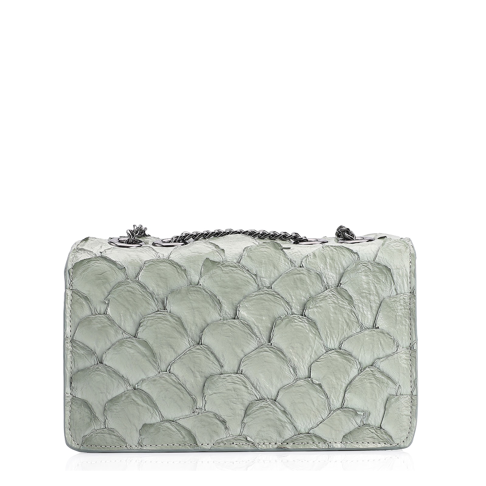 Bolsa De Ombro Pirarucu Verde