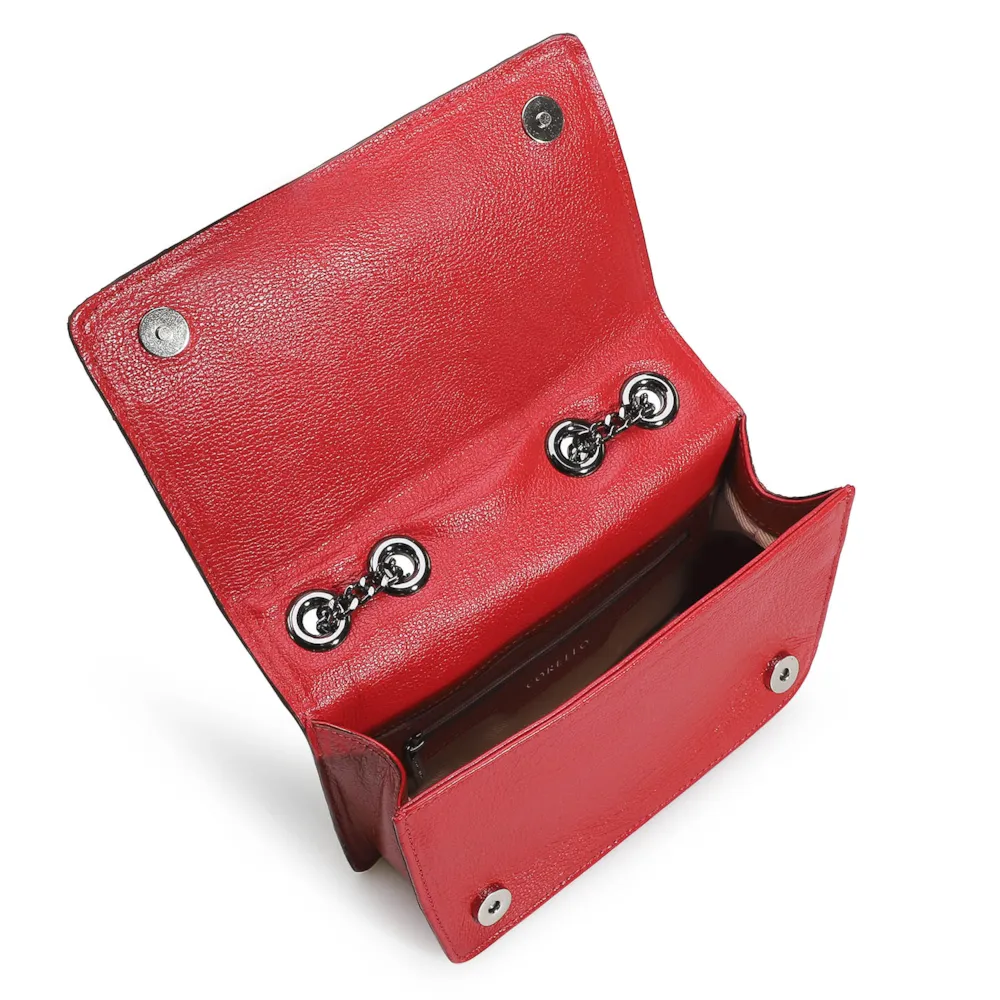 Bolsa De Ombro Pirarucu Vermelho - imagem 4