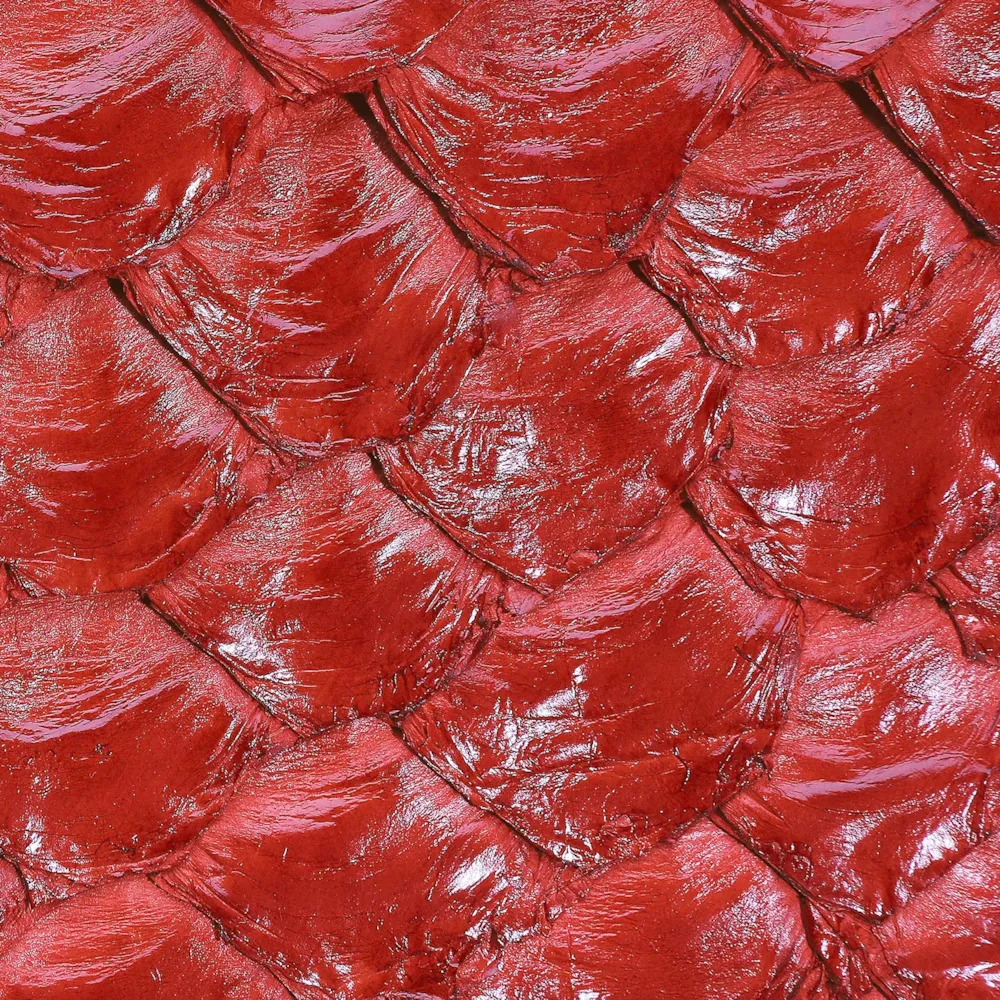 Bolsa De Ombro Pirarucu Vermelho - imagem 6