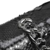 Bolsa De Ombro Python Preto - imagem 5