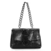 Bolsa De Ombro Python Preto - imagem 1