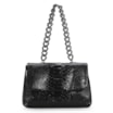 Bolsa De Ombro Python Preto - imagem 1