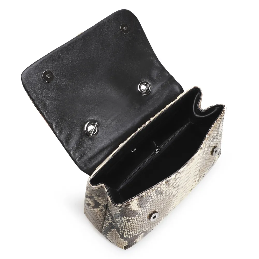 Bolsa De Ombro Python Vanilla - imagem 4