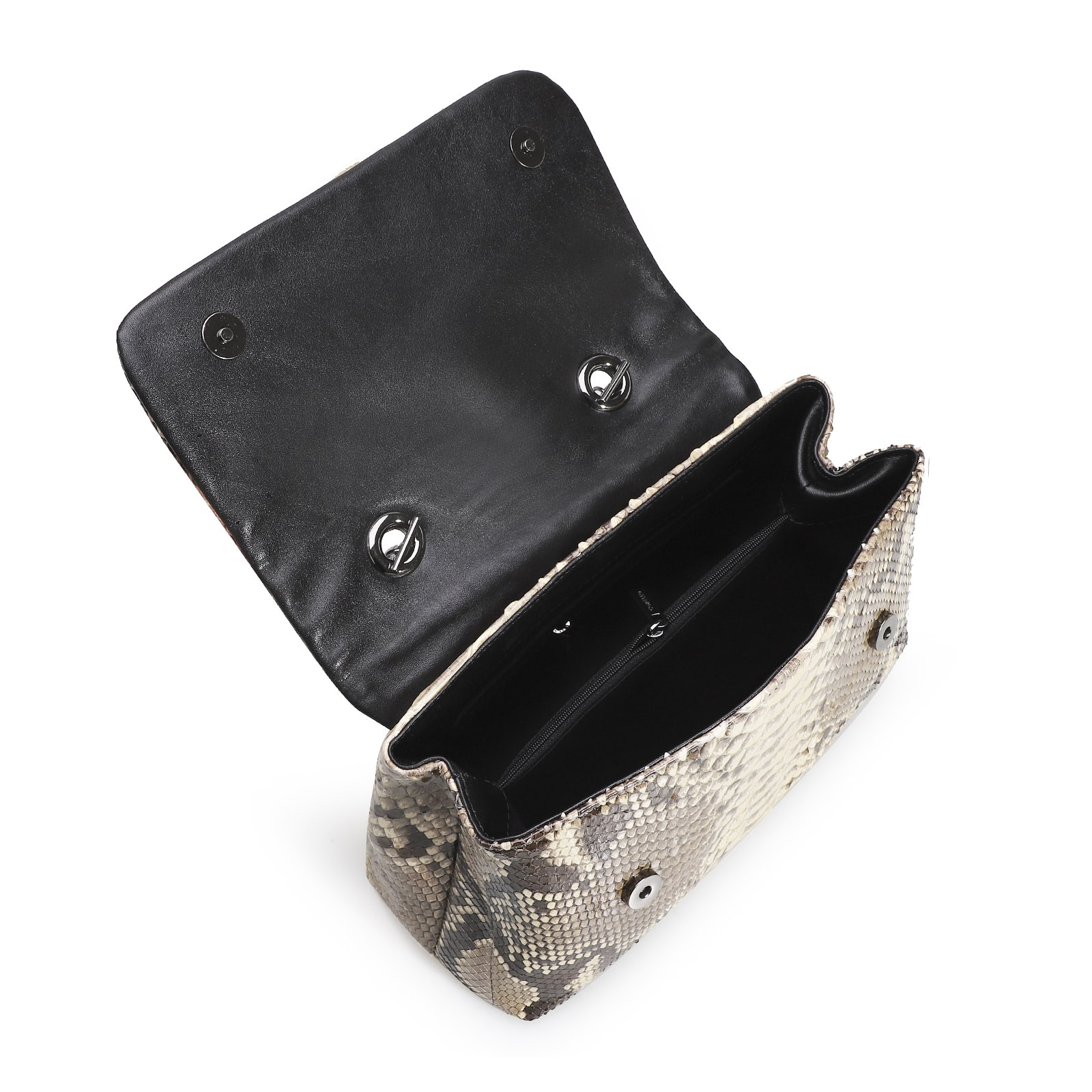 Bolsa De Ombro Python Vanilla