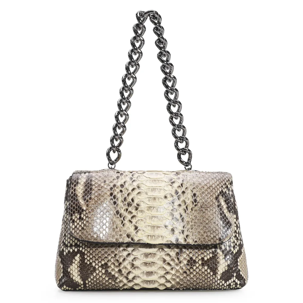 Bolsa De Ombro Python Vanilla