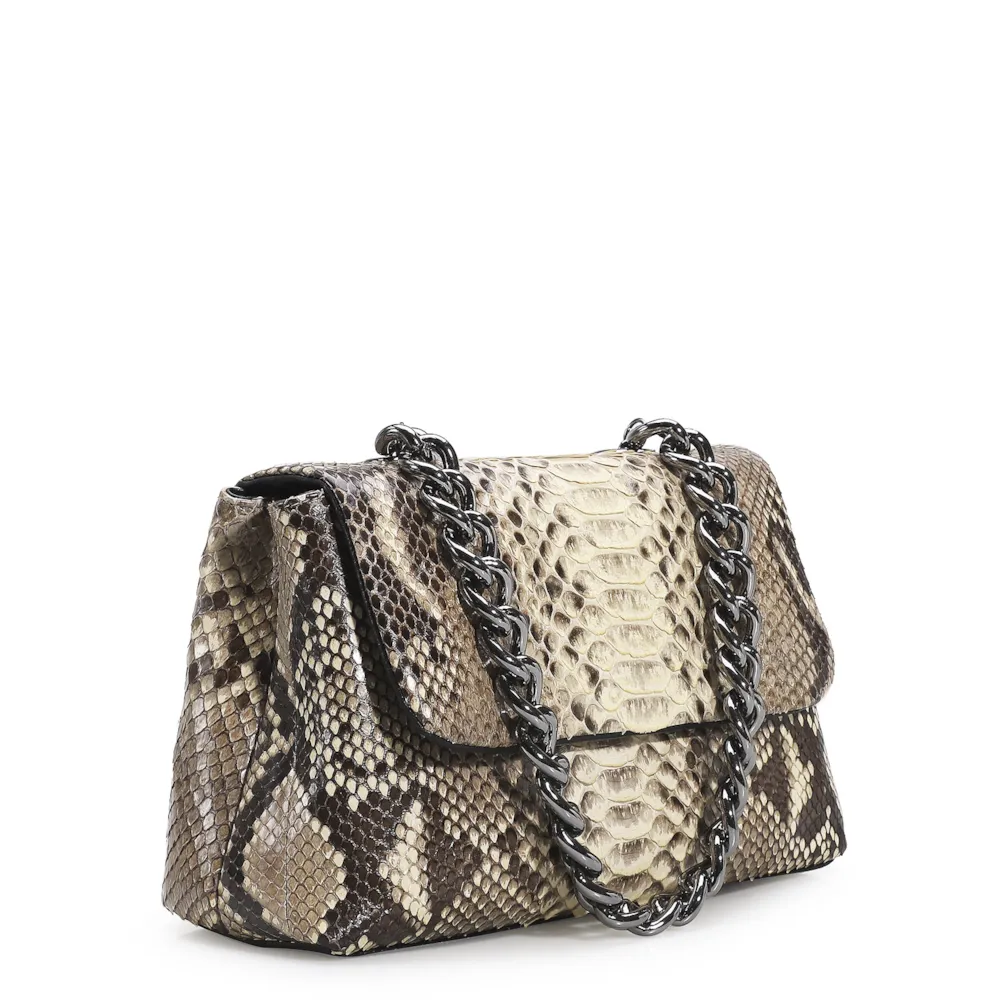 Bolsa De Ombro Python Vanilla - imagem 2