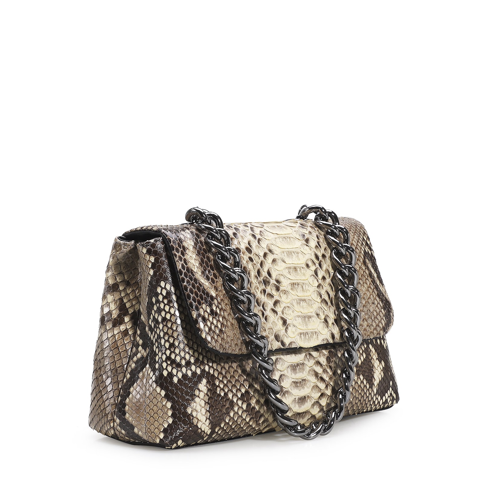 Bolsa De Ombro Python Vanilla