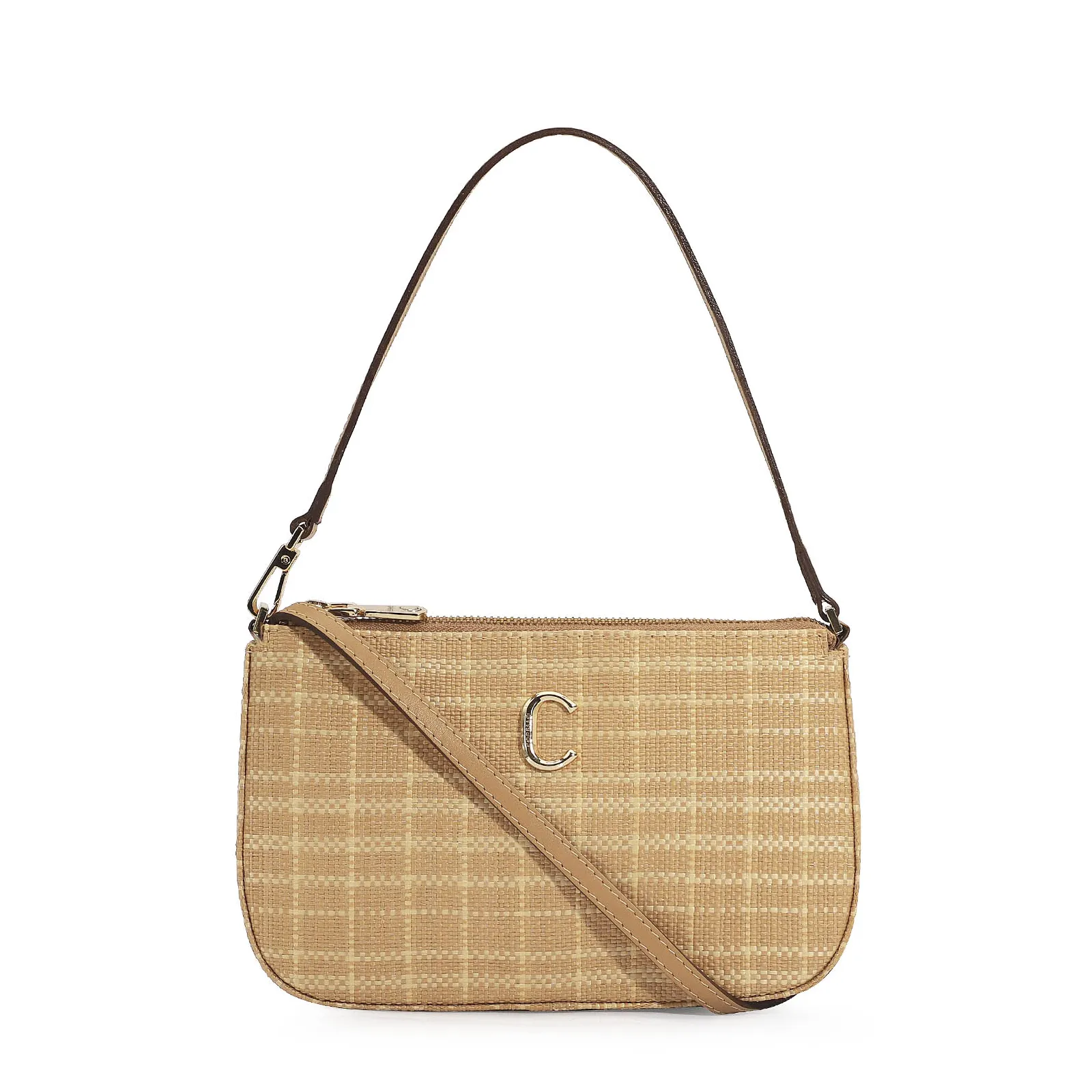 Bolsa De Ombro Ráfia