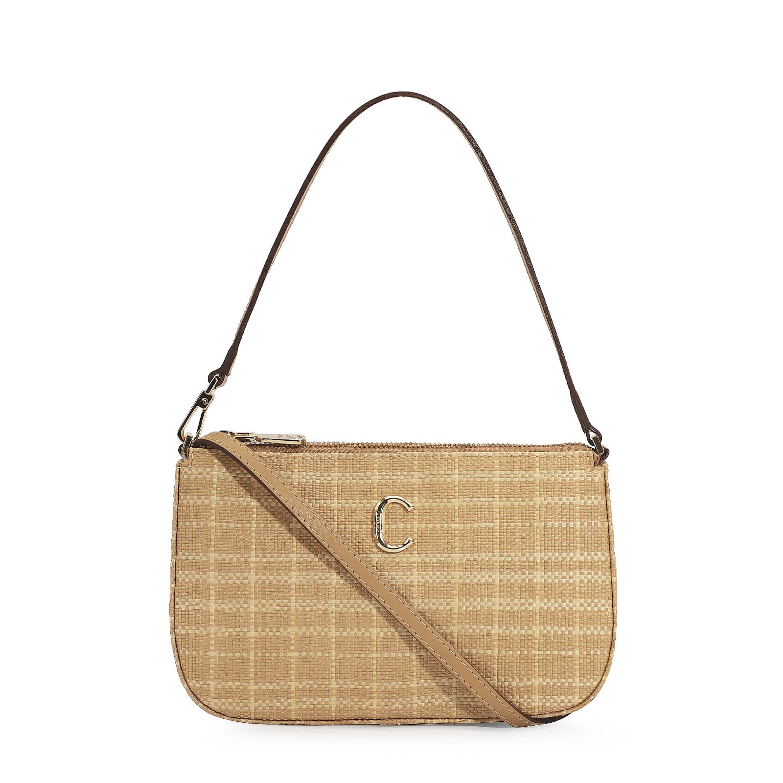 Bolsa De Ombro Ráfia