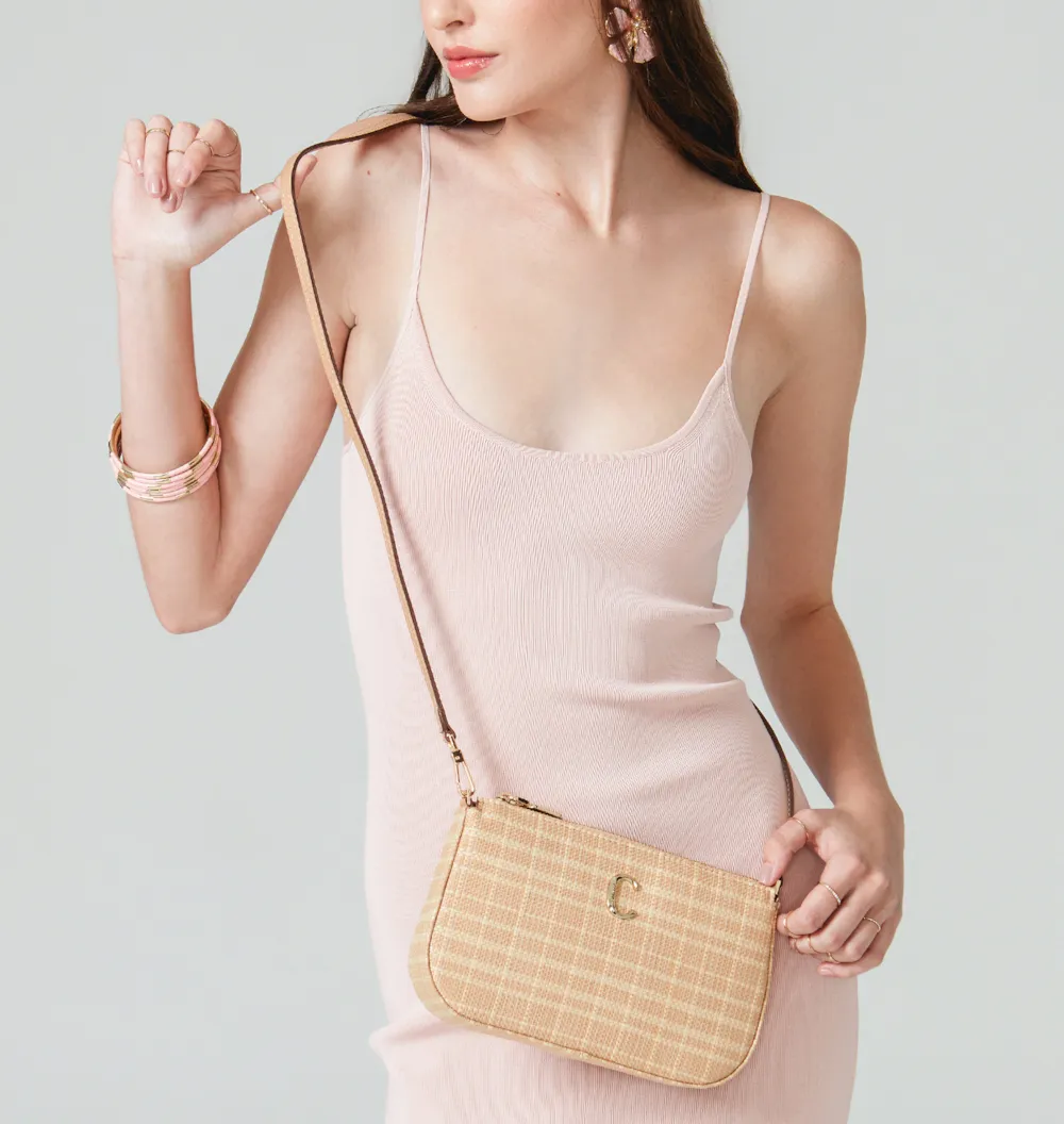 Bolsa De Ombro Ráfia - imagem 8