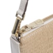 Bolsa De Ombro Ráfia/Couro Off White - imagem 6