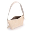 Bolsa De Ombro Ráfia Natural/Couro Off White - imagem 4