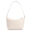 Bolsa De Ombro Ráfia Natural/Couro Off White - imagem 3