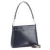 Bolsa De Ombro Rebites Couro Azul - imagem 2
