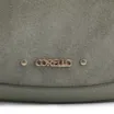 Bolsa De Ombro Rebites Couro Camurça Verde/Couro Verde - imagem 6