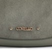 Bolsa De Ombro Rebites Couro Camurça Verde/Couro Verde - imagem 6