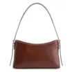 Bolsa De Ombro Rebites Couro Marrom - imagem 4