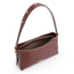 Bolsa De Ombro Rebites Couro Marrom - imagem 5