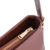 Bolsa De Ombro Rebites Couro Marrom - imagem 6
