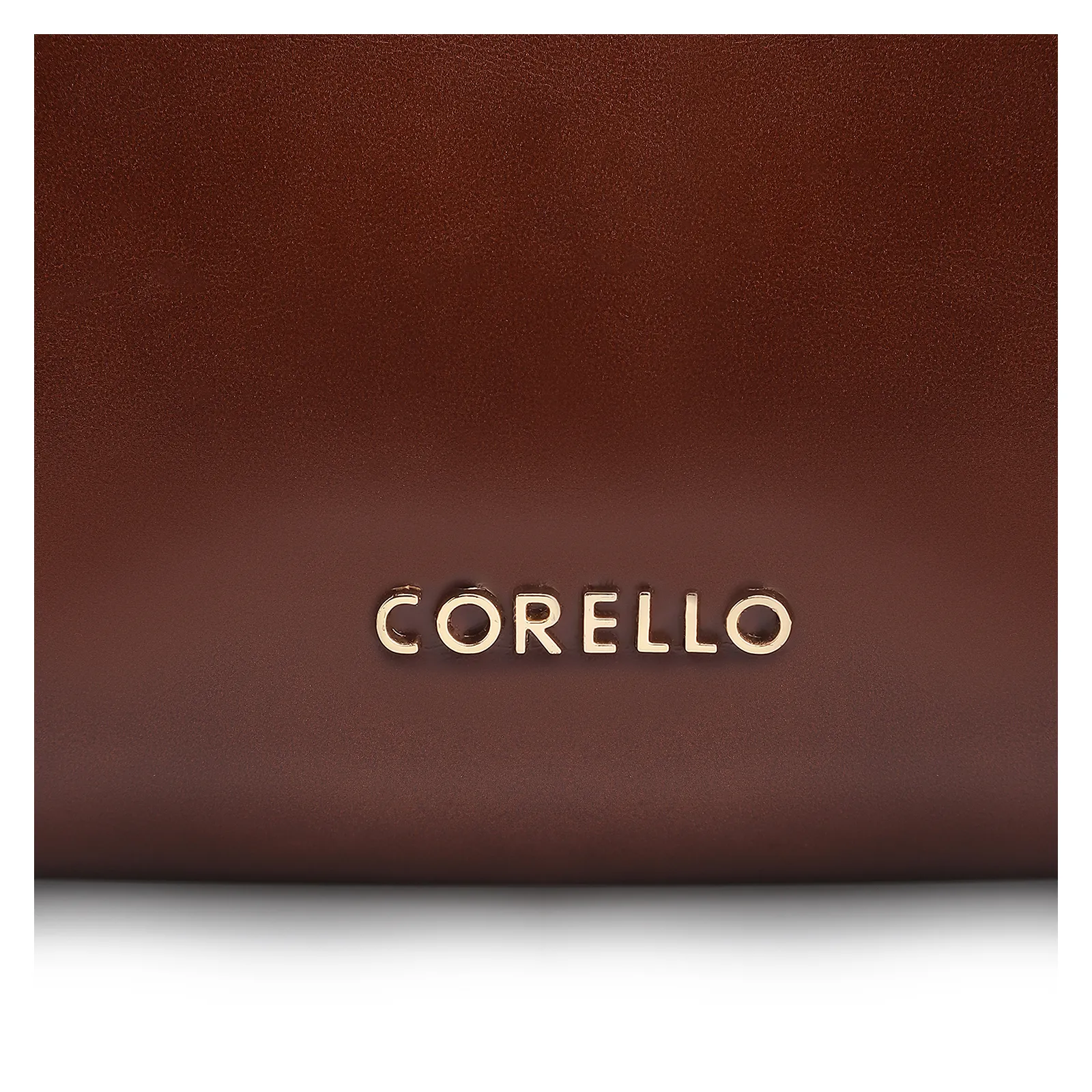 Bolsa De Ombro Rebites Couro Marrom