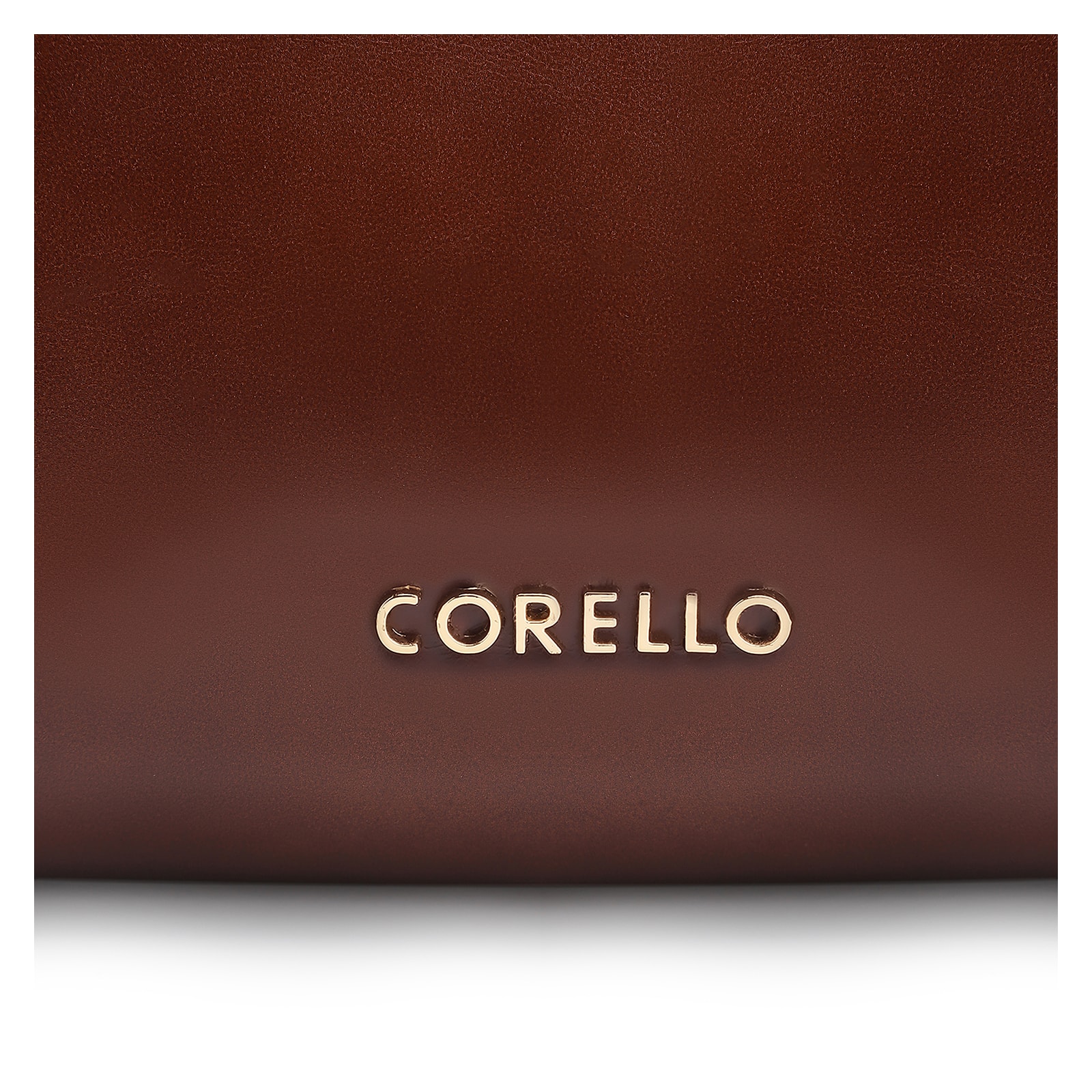 Bolsa De Ombro Rebites Couro Marrom