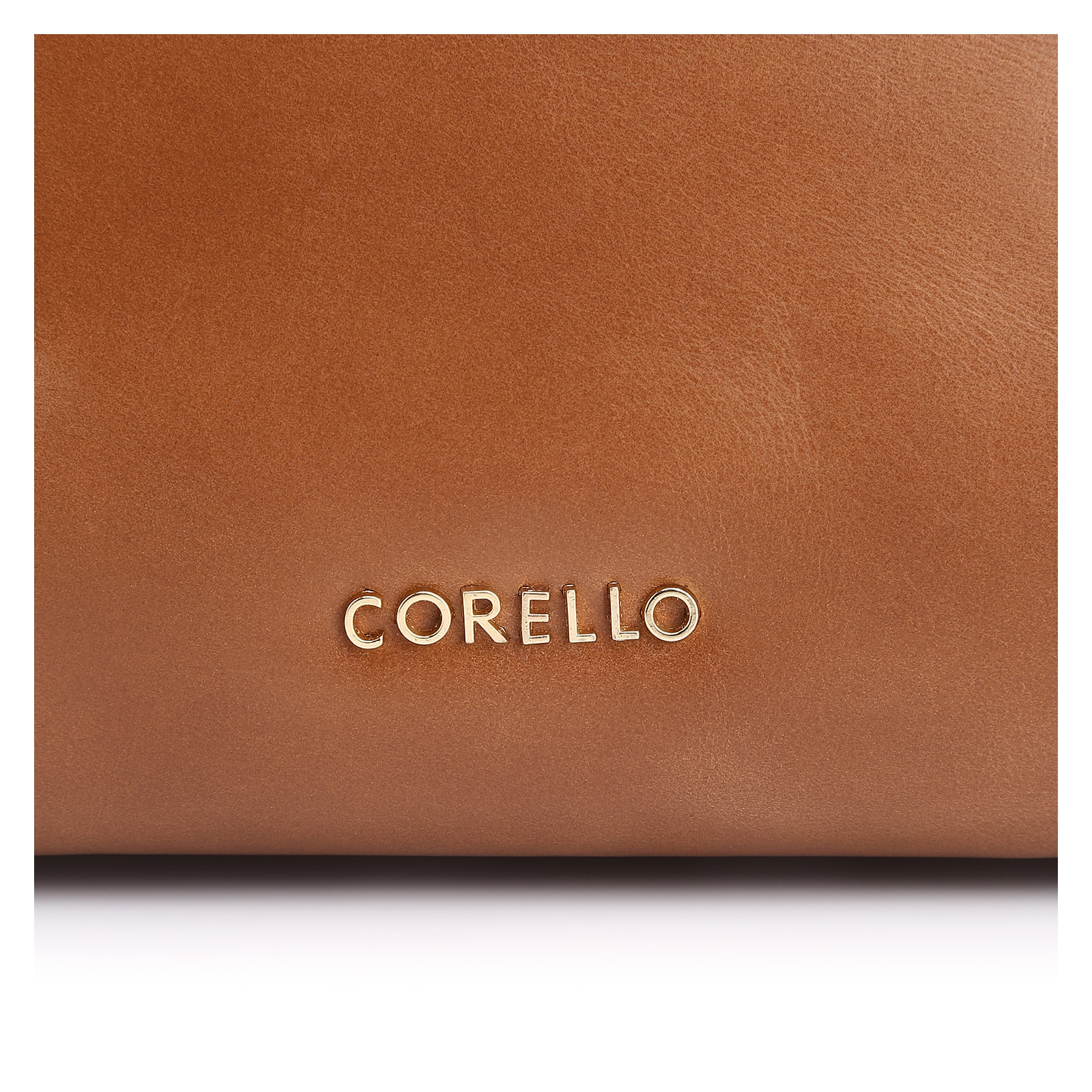 Bolsa De Ombro Rebites Couro Marrom