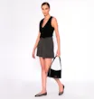 Bolsa De Ombro Rebites Couro Preto - imagem 10