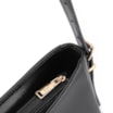 Bolsa De Ombro Rebites Couro Preto - imagem 6
