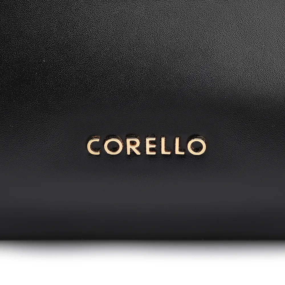 Bolsa De Ombro Rebites Couro Preto - imagem 7