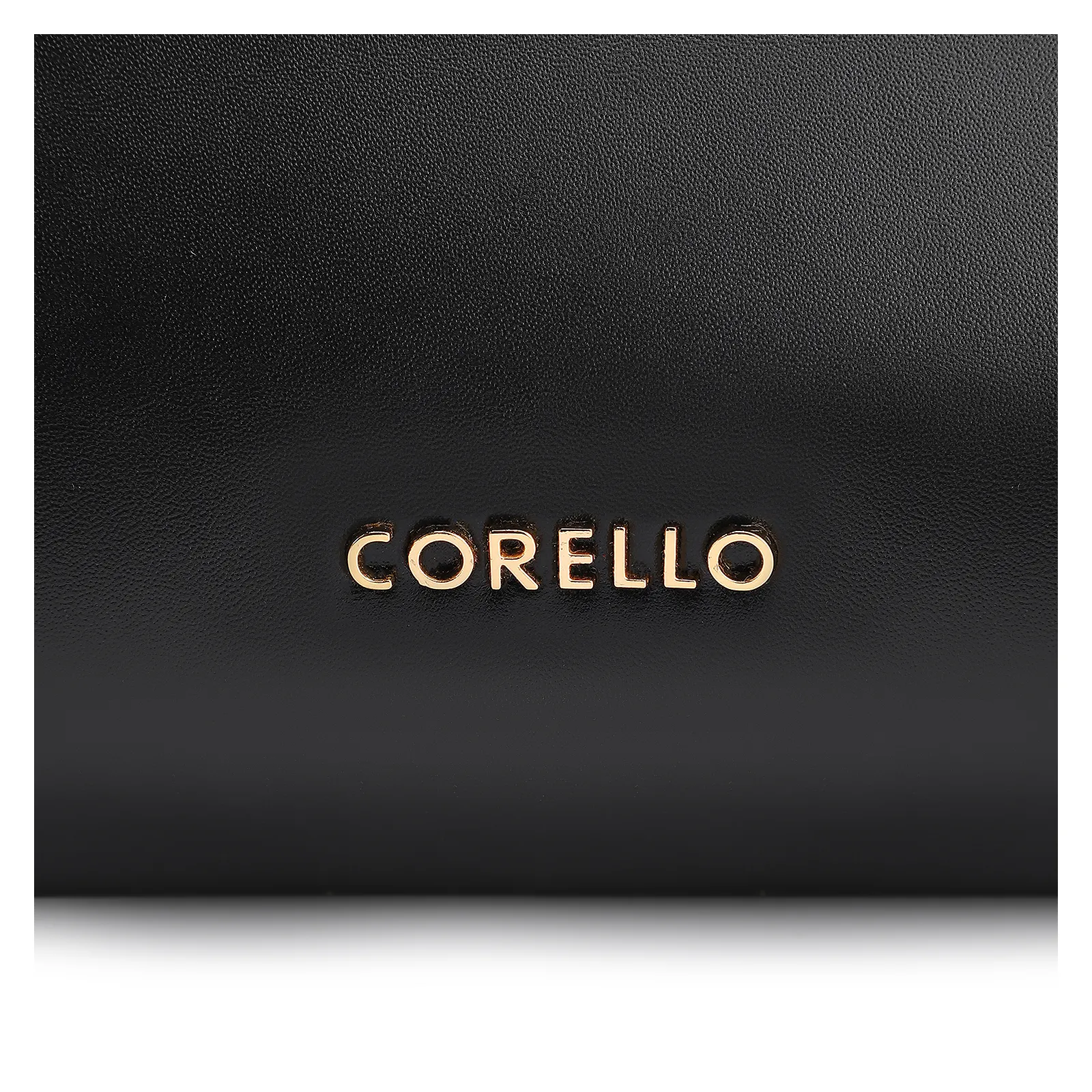 Bolsa De Ombro Rebites Couro Preto