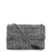 Bolsa De Ombro Tecido Tweed - imagem 1