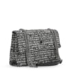Bolsa De Ombro Tecido Tweed - imagem 2