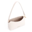 Bolsa De Ombro Tramado Couro Off White - imagem 4