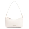 Bolsa De Ombro Tramado Couro Off White - imagem 1