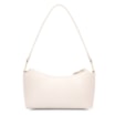 Bolsa De Ombro Tramado Couro Off White - imagem 3
