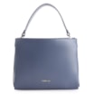 Bolsa De Ombro Tressê Couro Azul - imagem 3